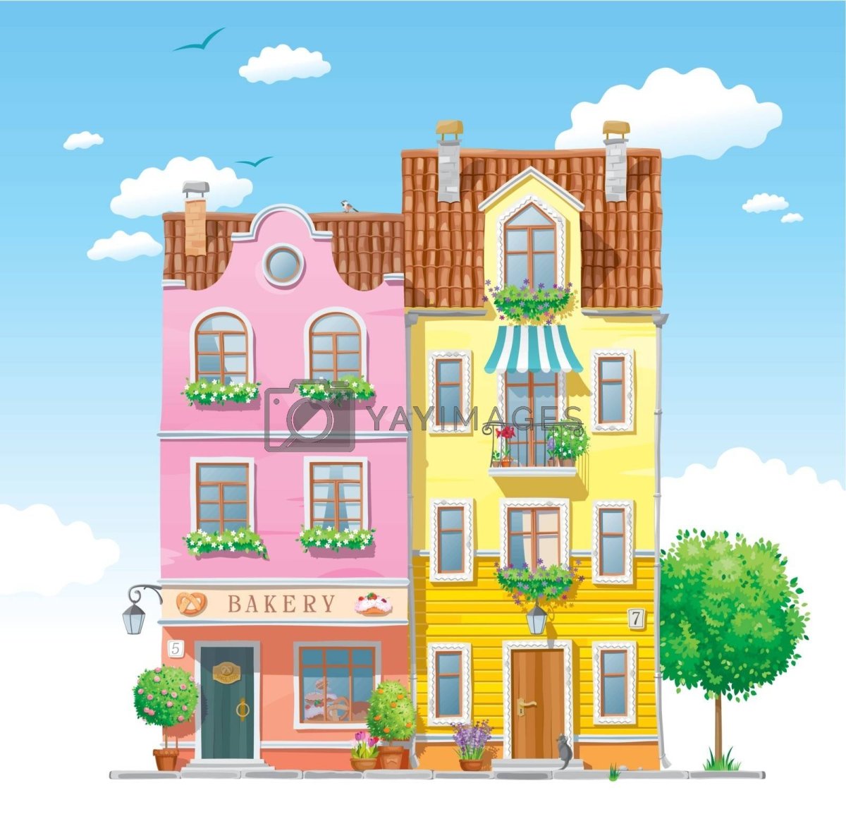 Детский многоэтажный домик