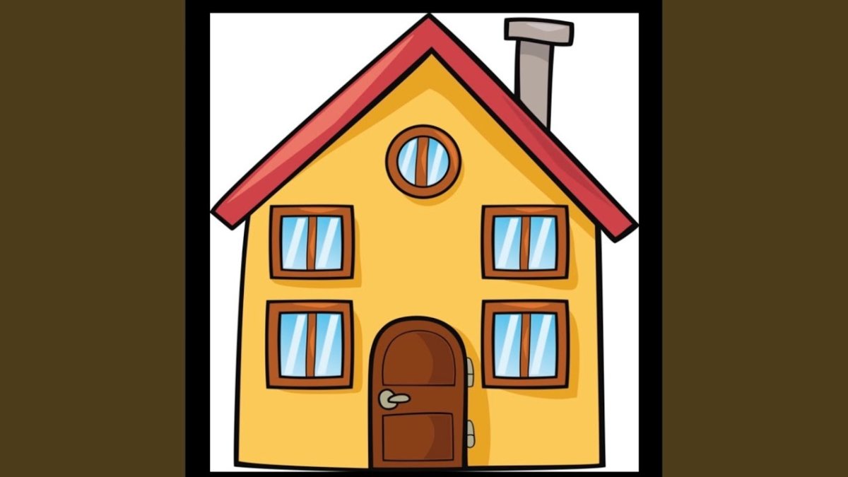 Домик с 4 окошками