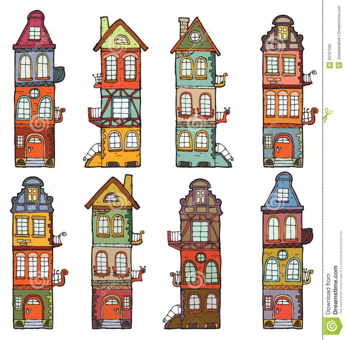 Домик с пустыми окошками