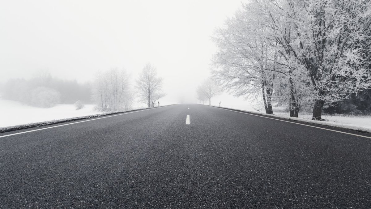 Мокрая дорога