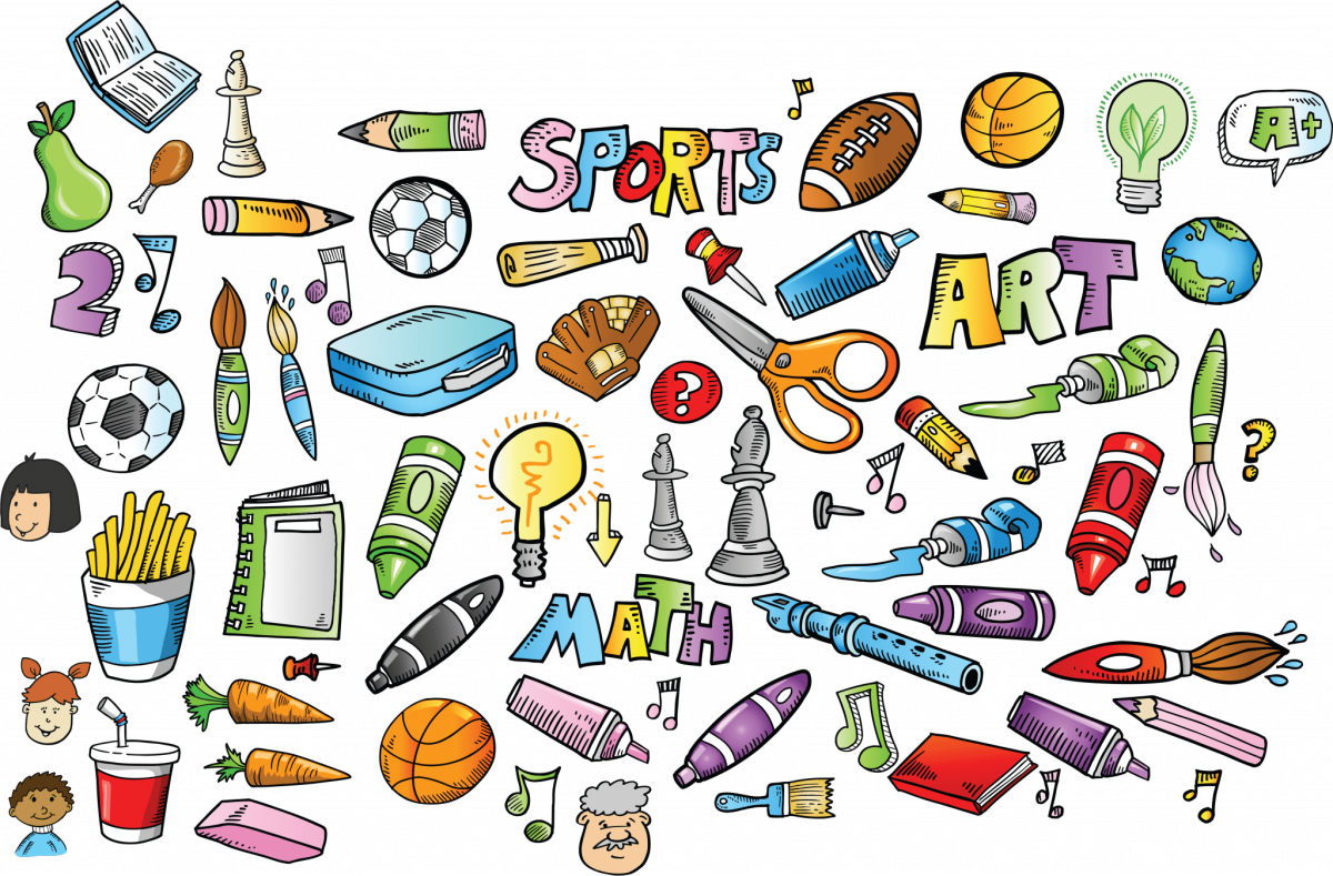 Мультяшные предметы