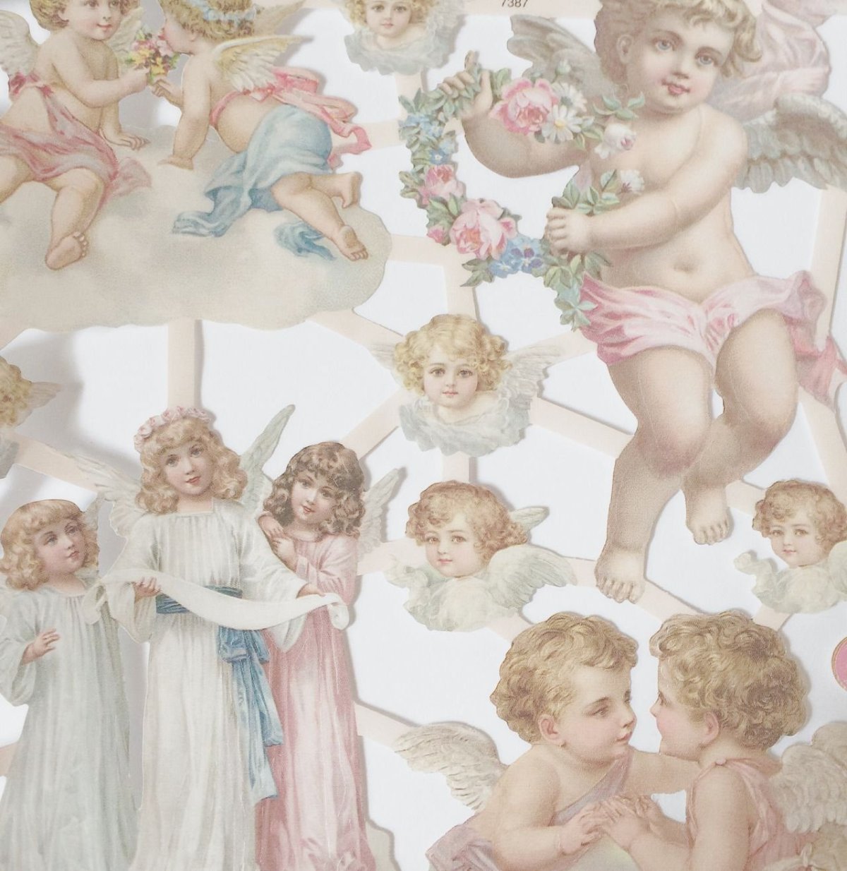 Ангелочки мультяшные