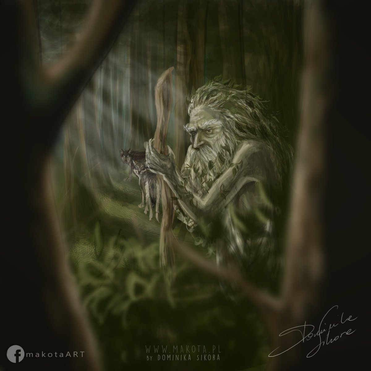 Странные существа в лесах