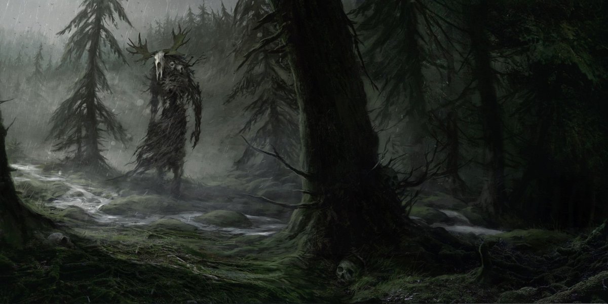 Леший Славянская мифология арт