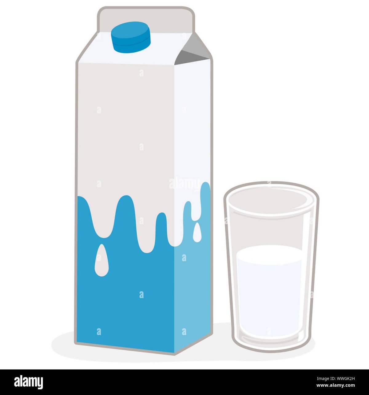 Молоко мультяшный