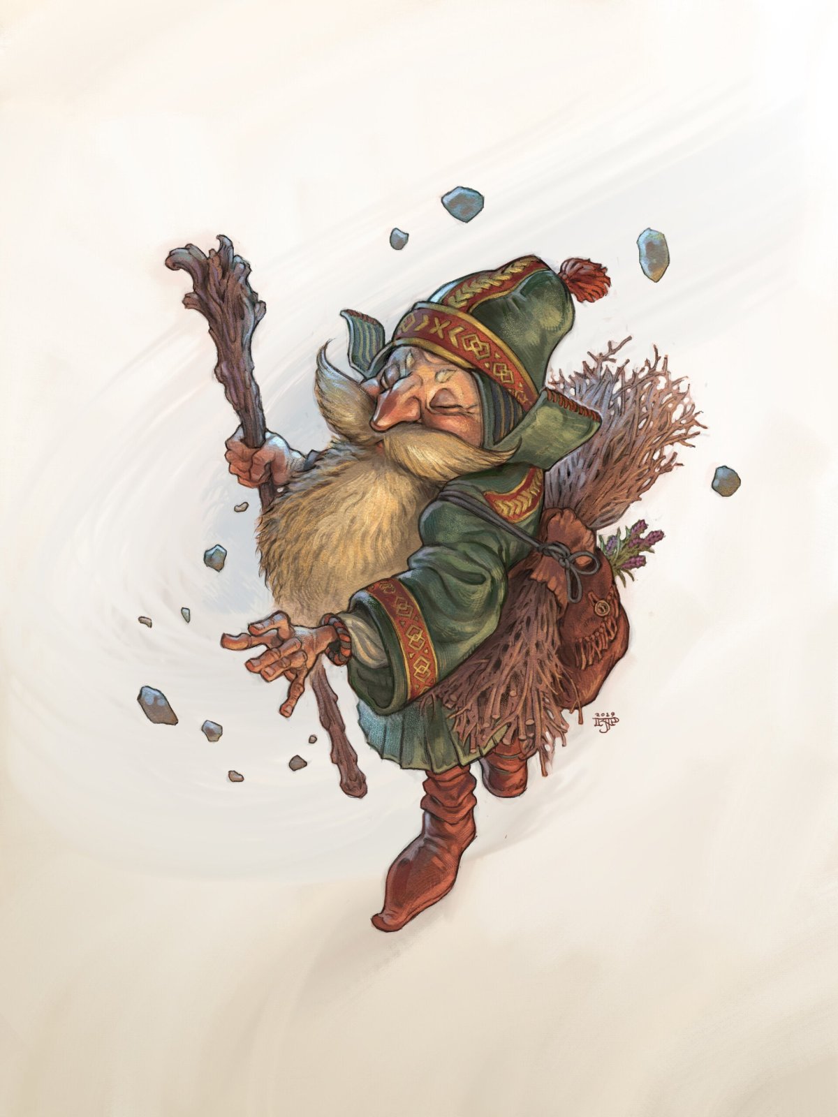 Гном друид ДНД