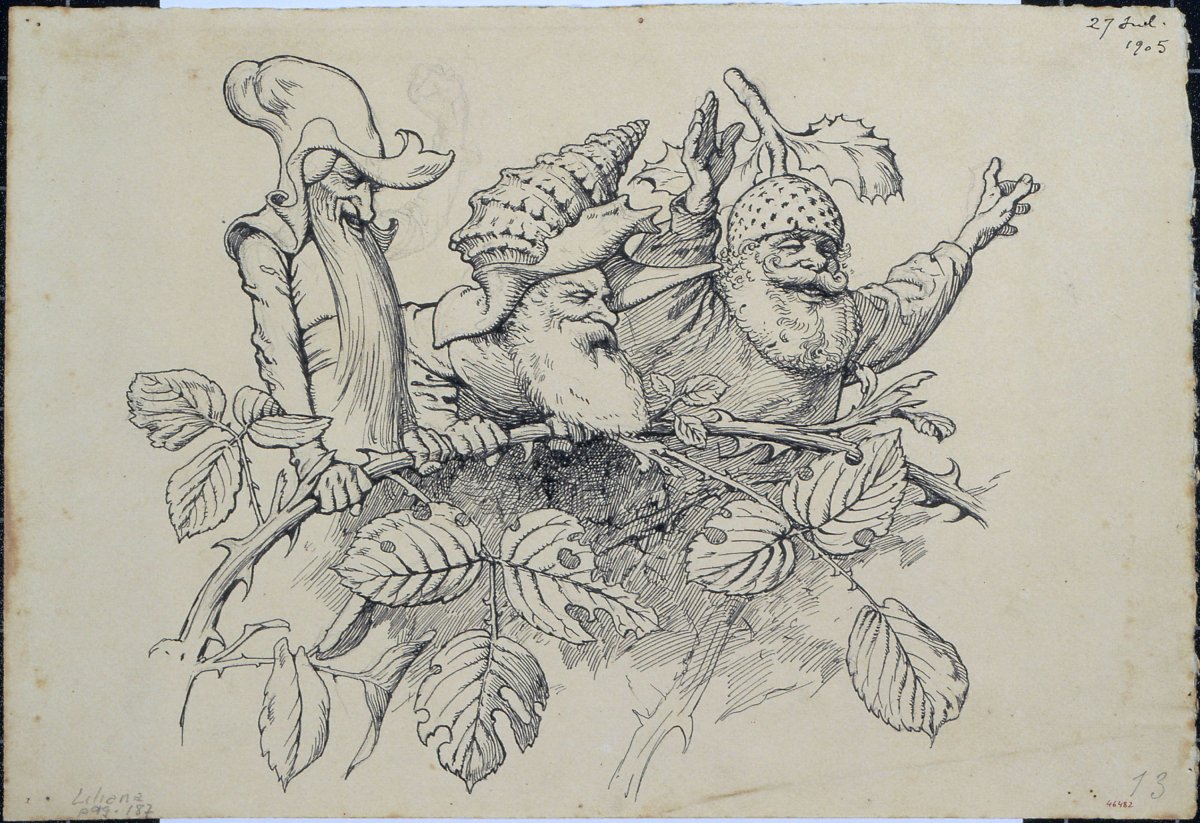 Гномы Графика