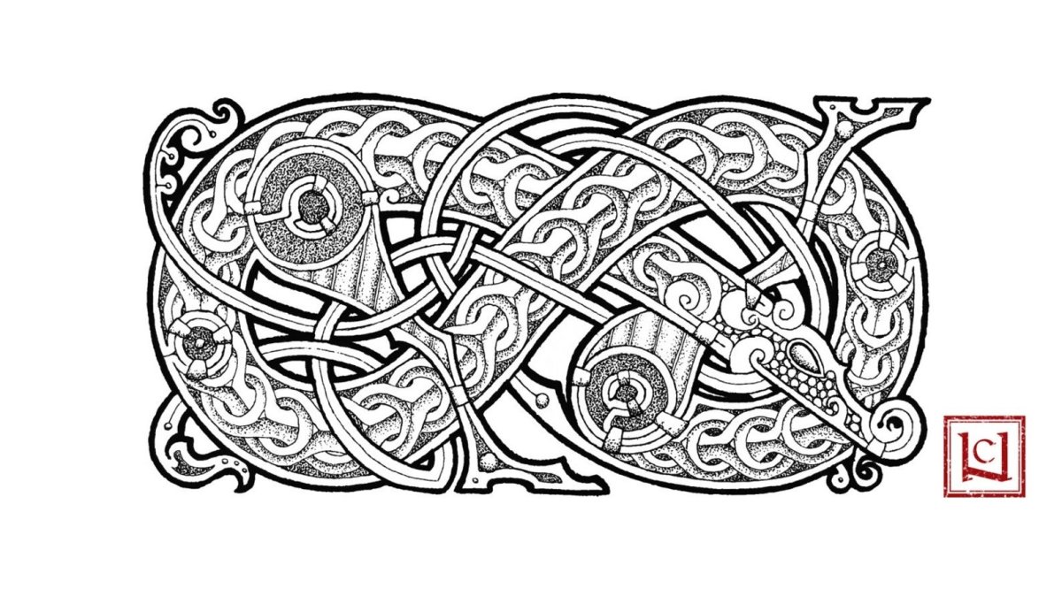 Скандинавский орнамент Маммен