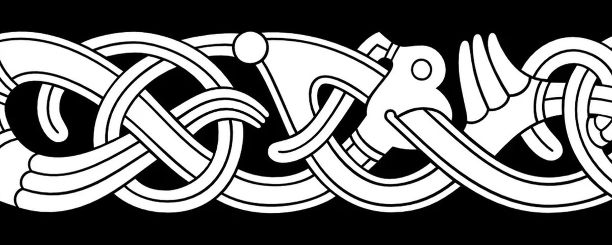 Скандинавский орнамент Маммен