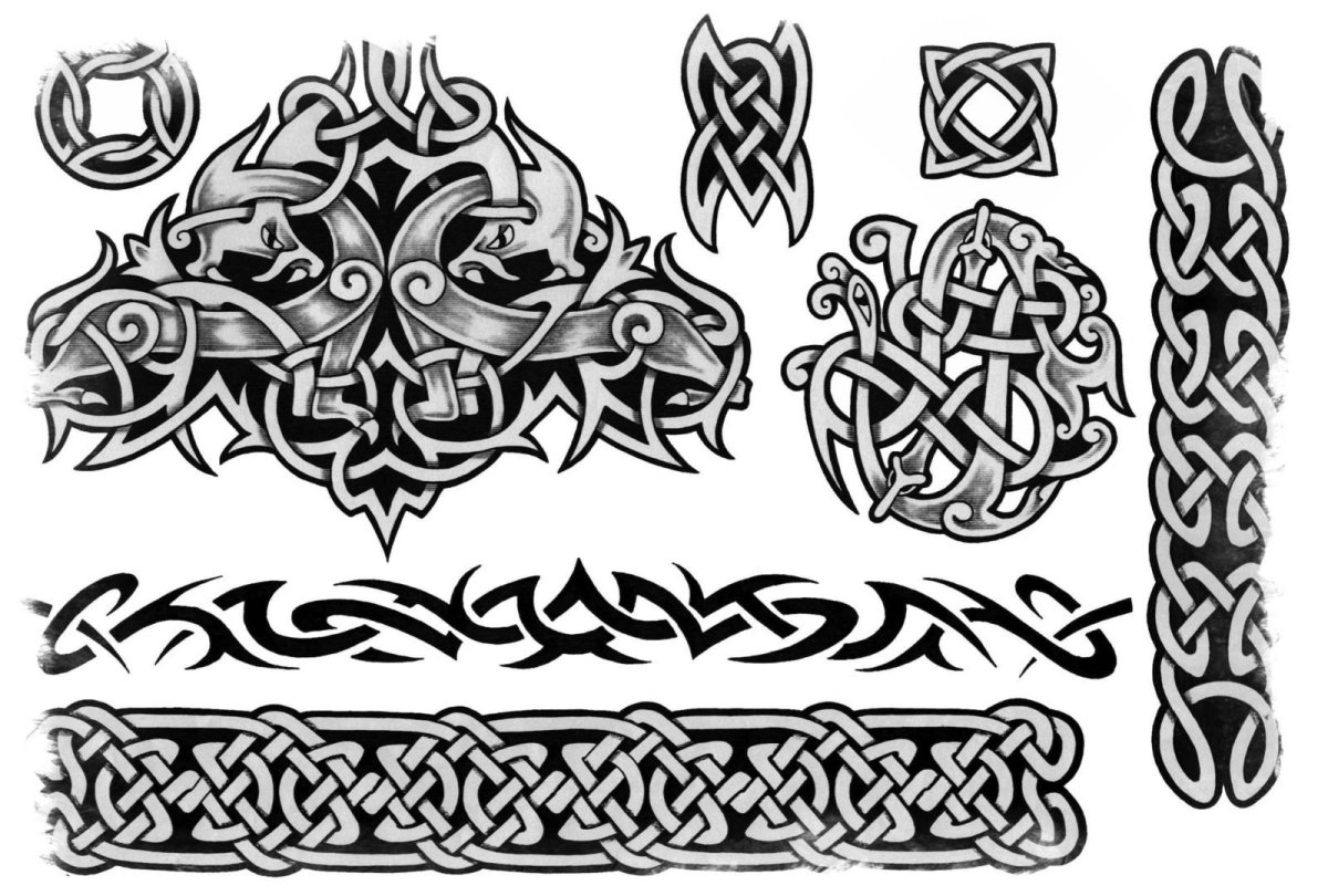 Трайбл Кельтский орнамент