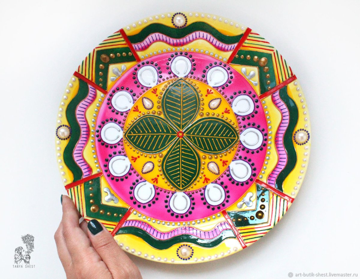 Мандала денежный магнит