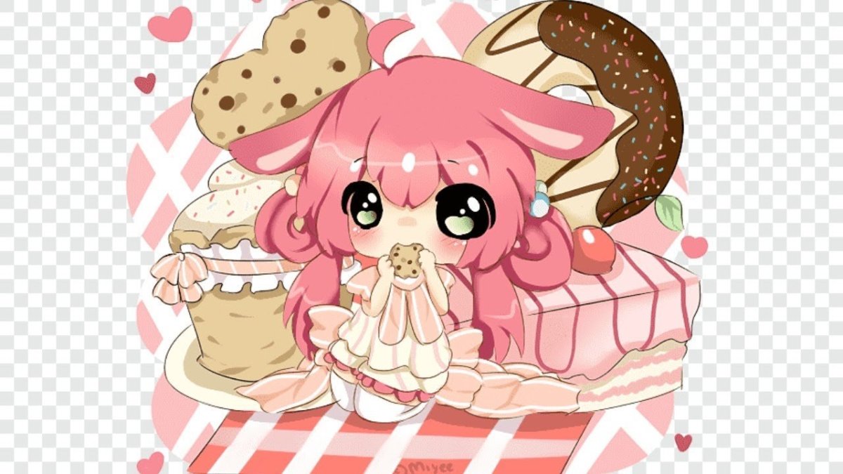 Открытка в стиле аниме