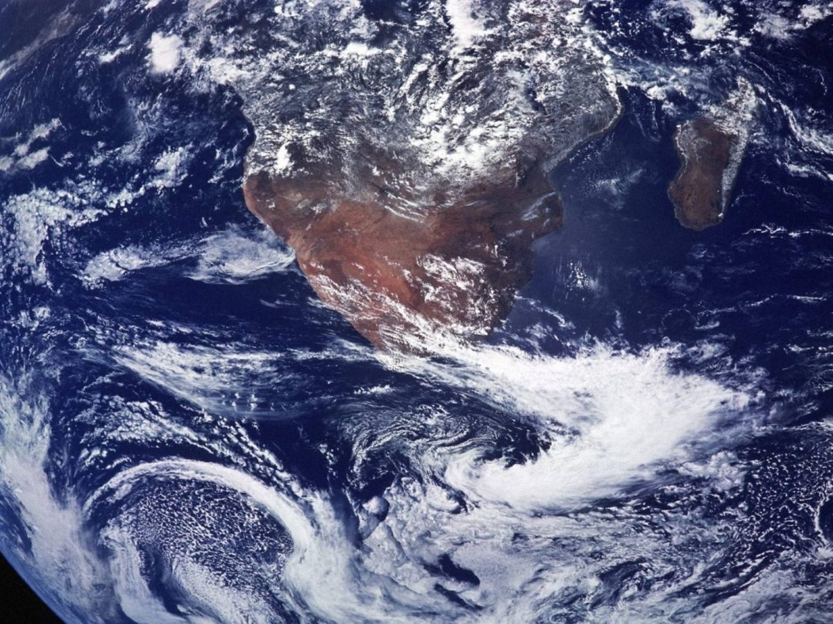 Планета земля из космоса высокого разрешения, для печати