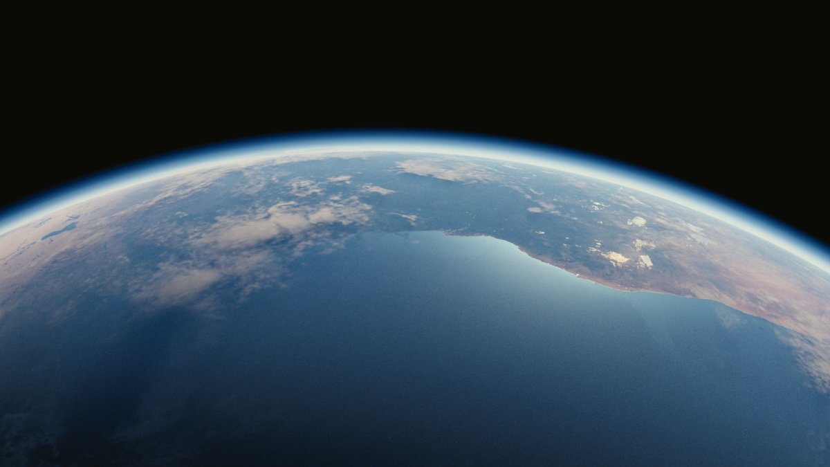 Планета земля из космоса
