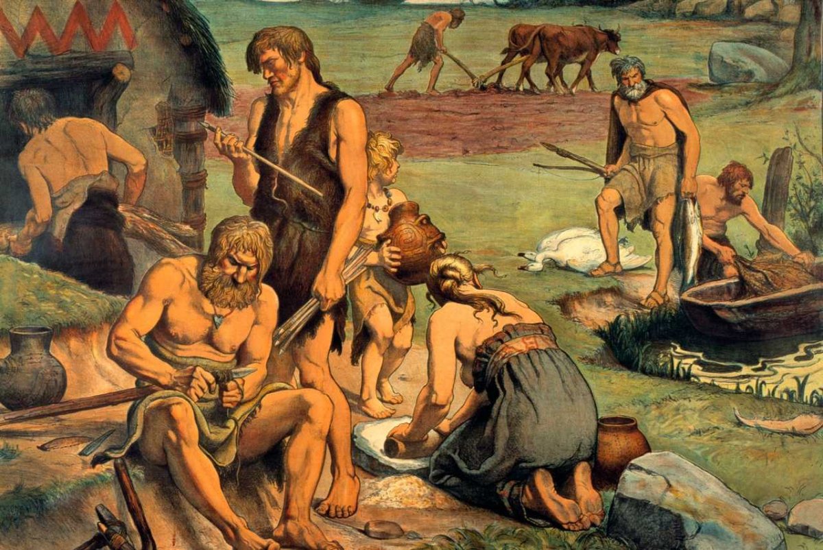 Первобытная община - первобытнообщинный