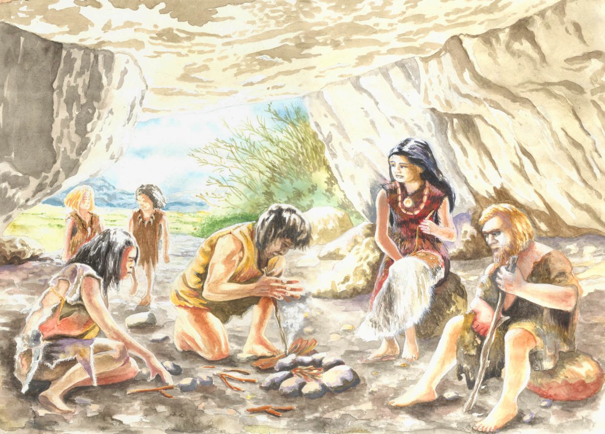 Стоянка кроманьонцев