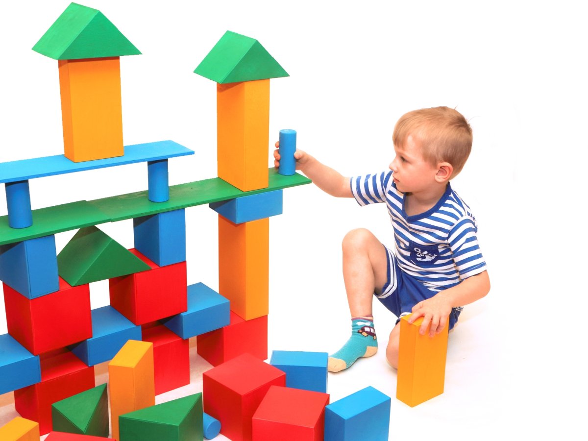 Конструирование из строительного материала