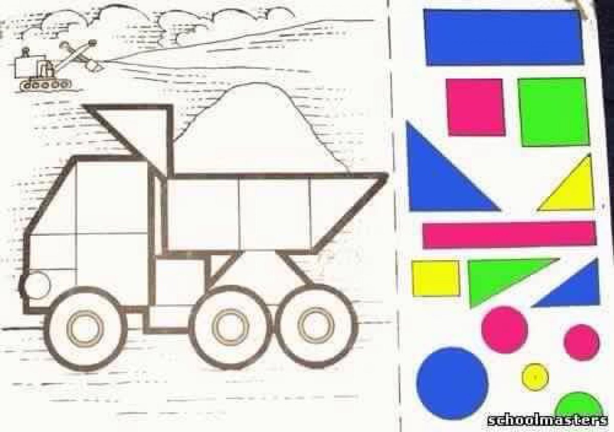 Корабль из строительного материала