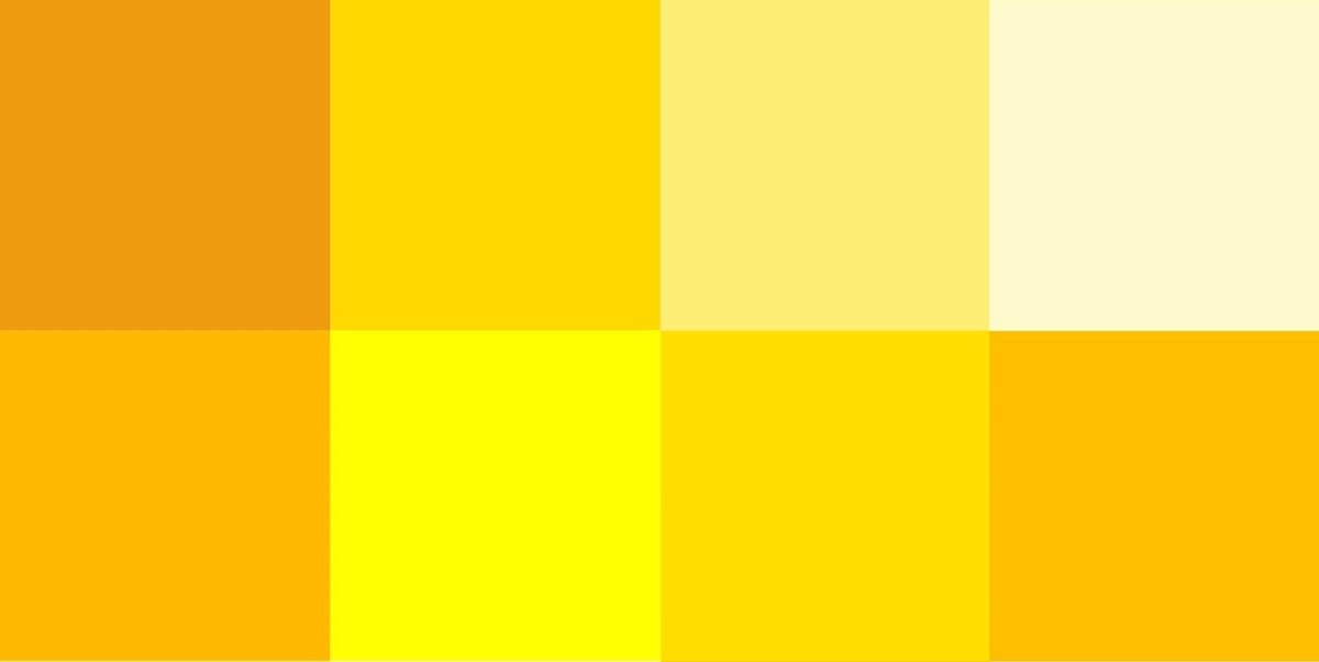 Желтый цвет