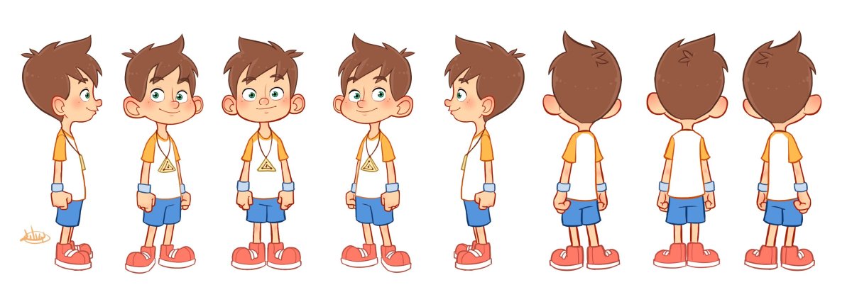 Персонаж со всех сторон