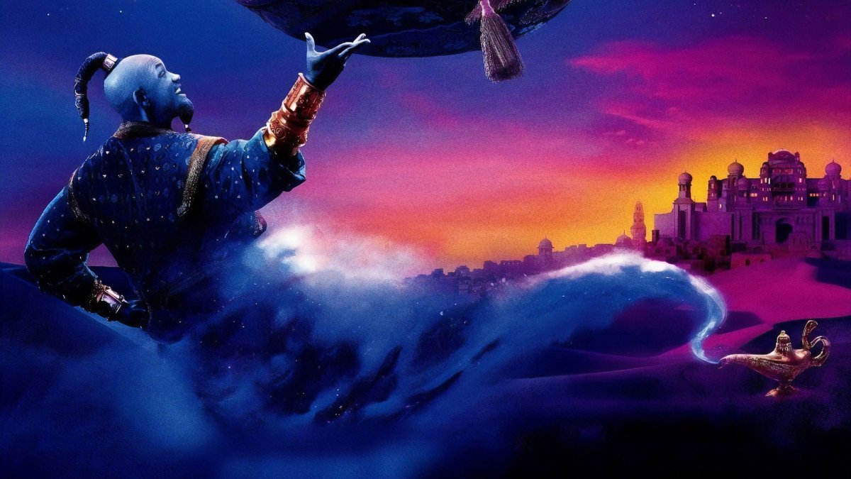 Волшебная лампа Аладдина Джин