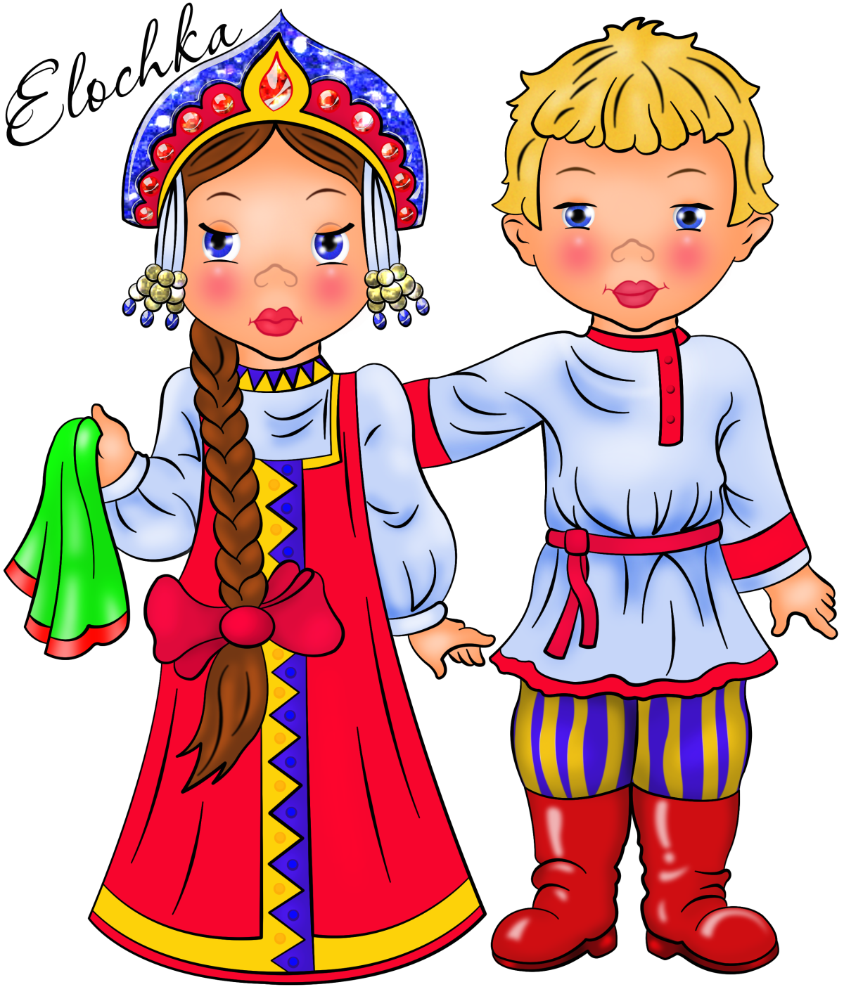 Русский национальный костюм