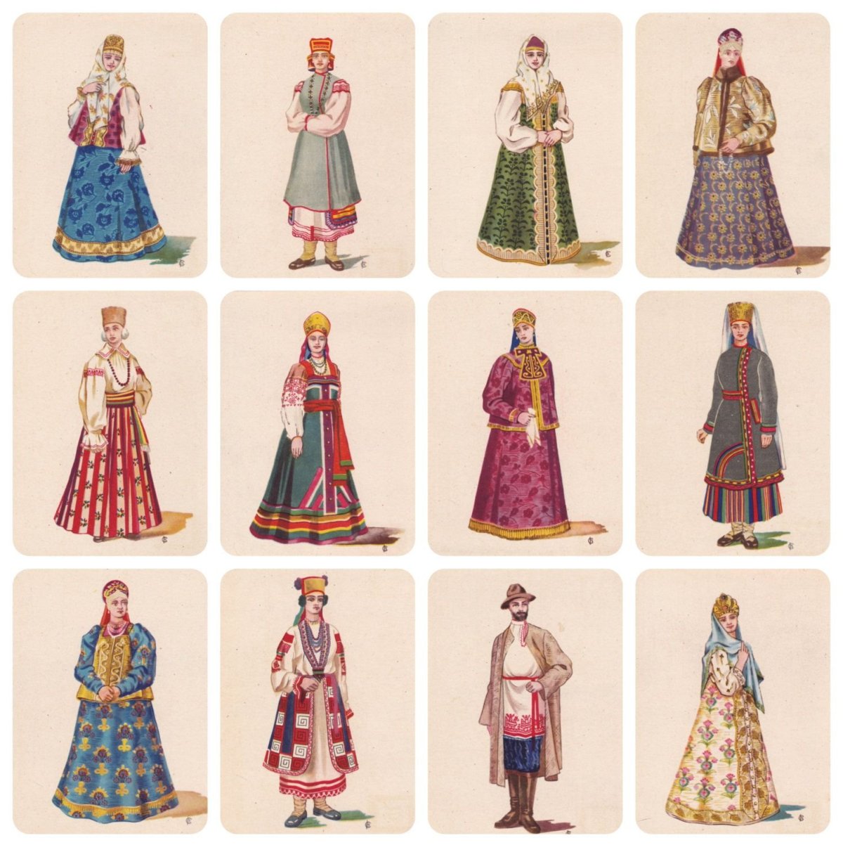 Русская одежда 16 век крестьяне