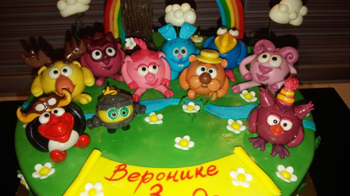 Эмблема группы Смешарики в детском саду