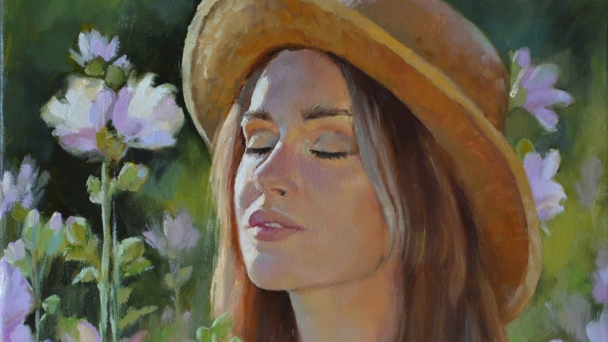 Живопись маслом портрет мастер класс