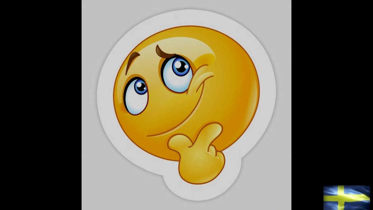 Смайлик задумался