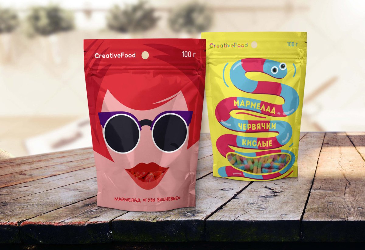 Мармеладки в упаковке