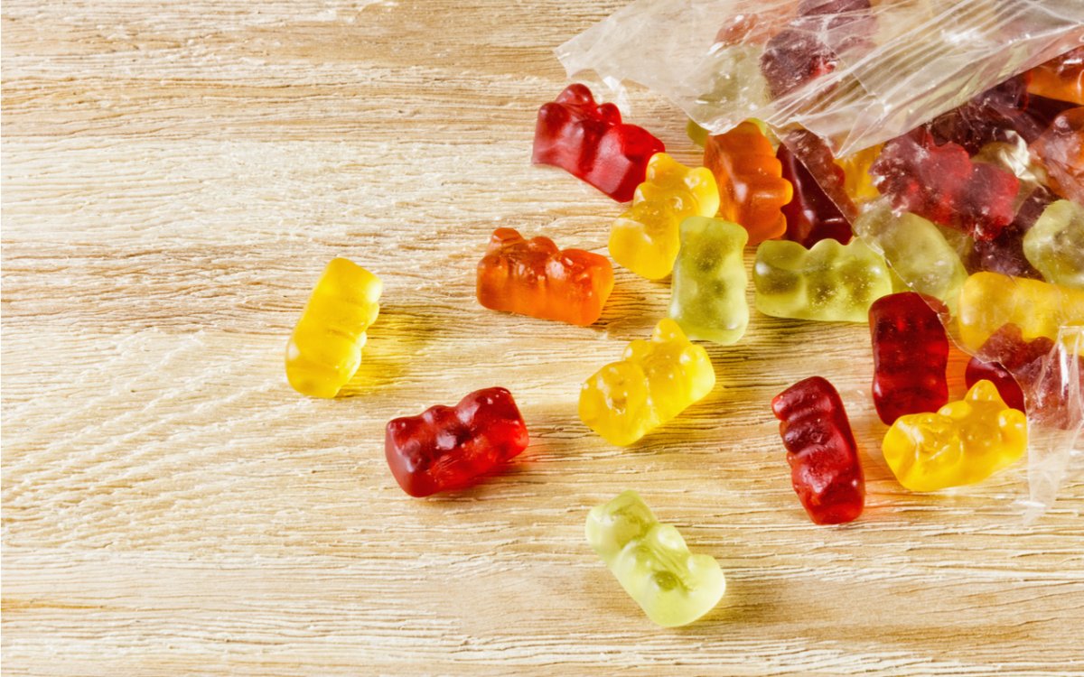 Бон пари мармелад кислые червячки