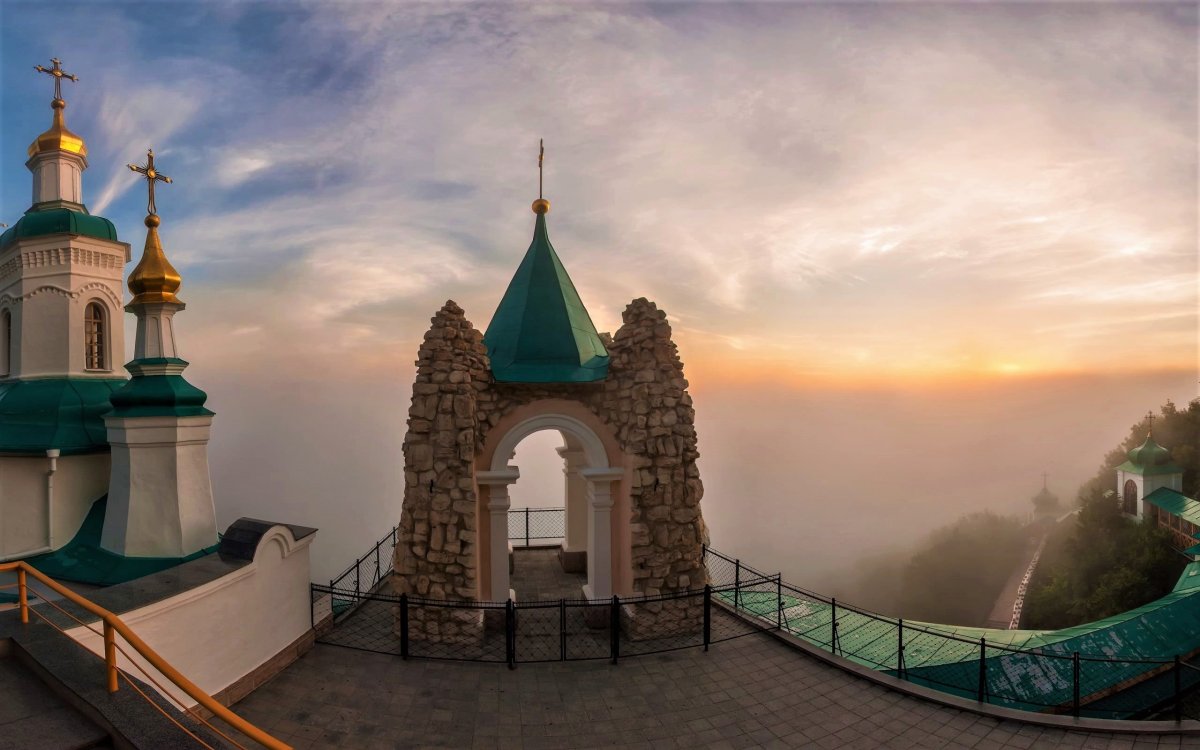 Николо-Сольбинский монастырь рисунки