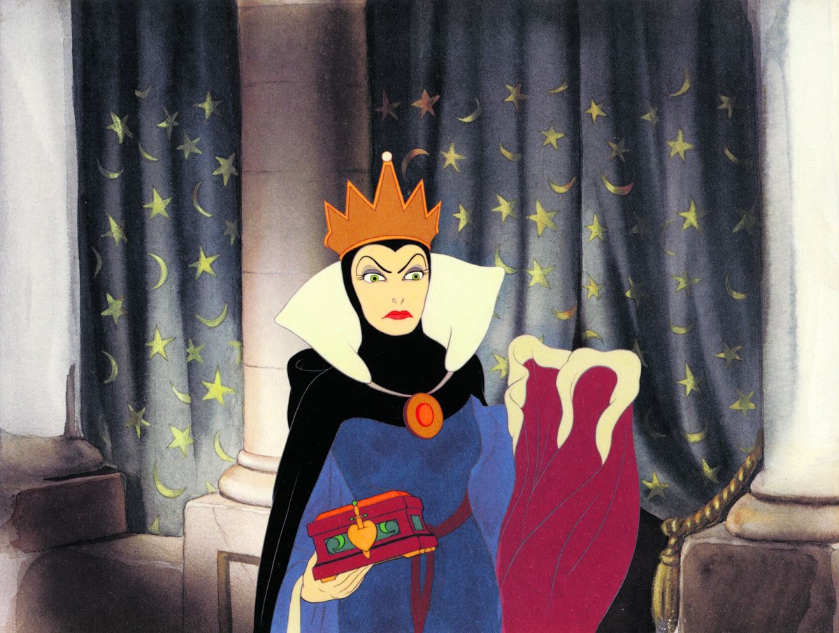 Королева Гримхильда Белоснежка и семь гномов