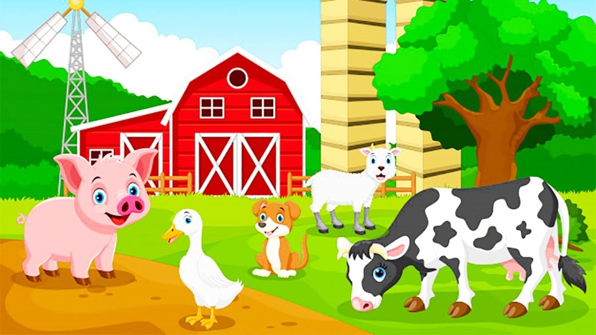 Ферма из мультика