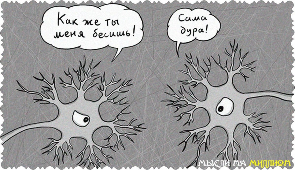 Нервная клетка прикол