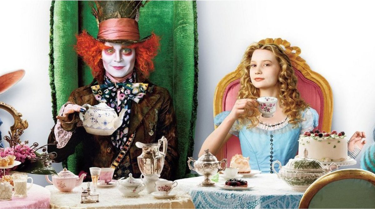 Алиса в стране чудес чаепитие у Шляпника арт