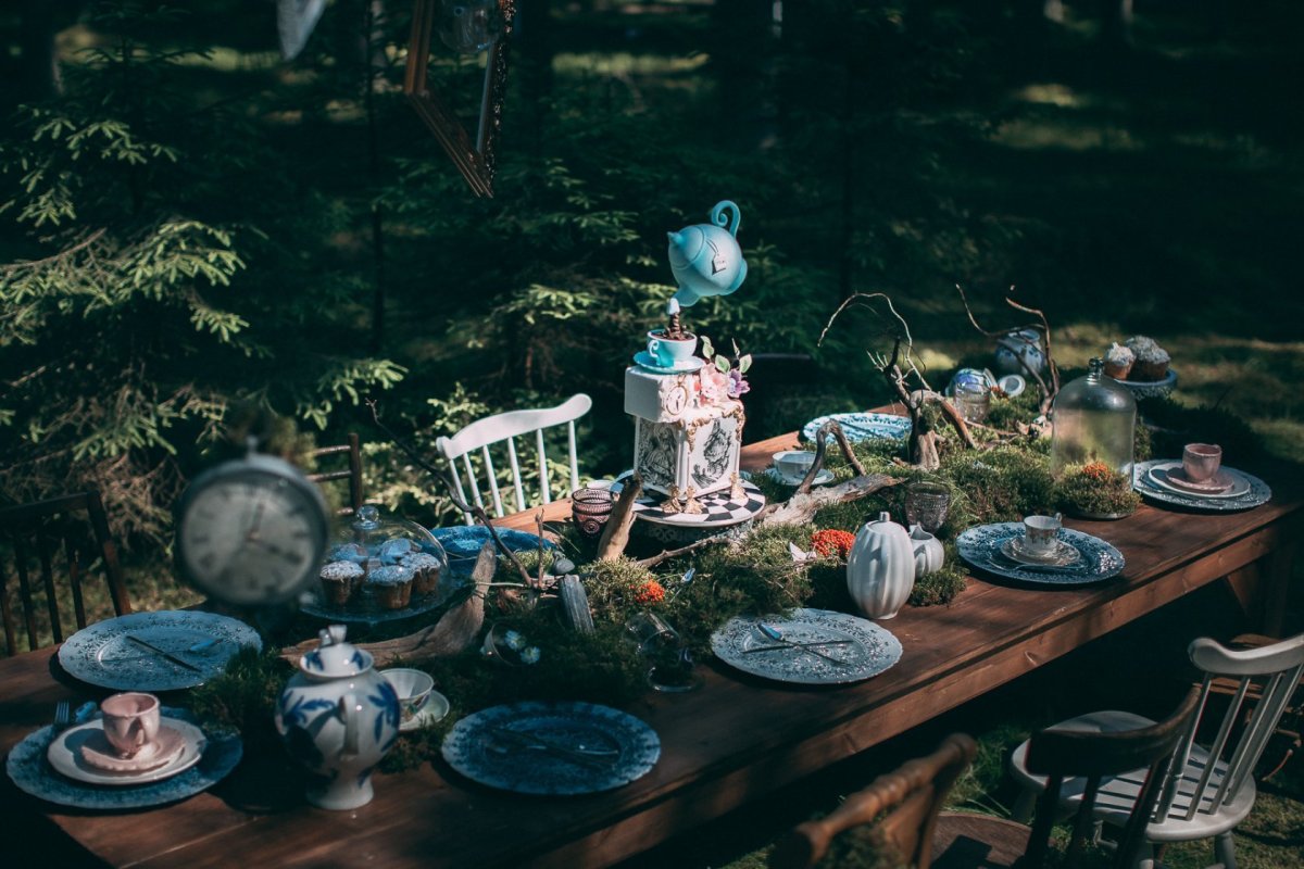 Сумасшедшее чаепитие Алиса в стране чудес