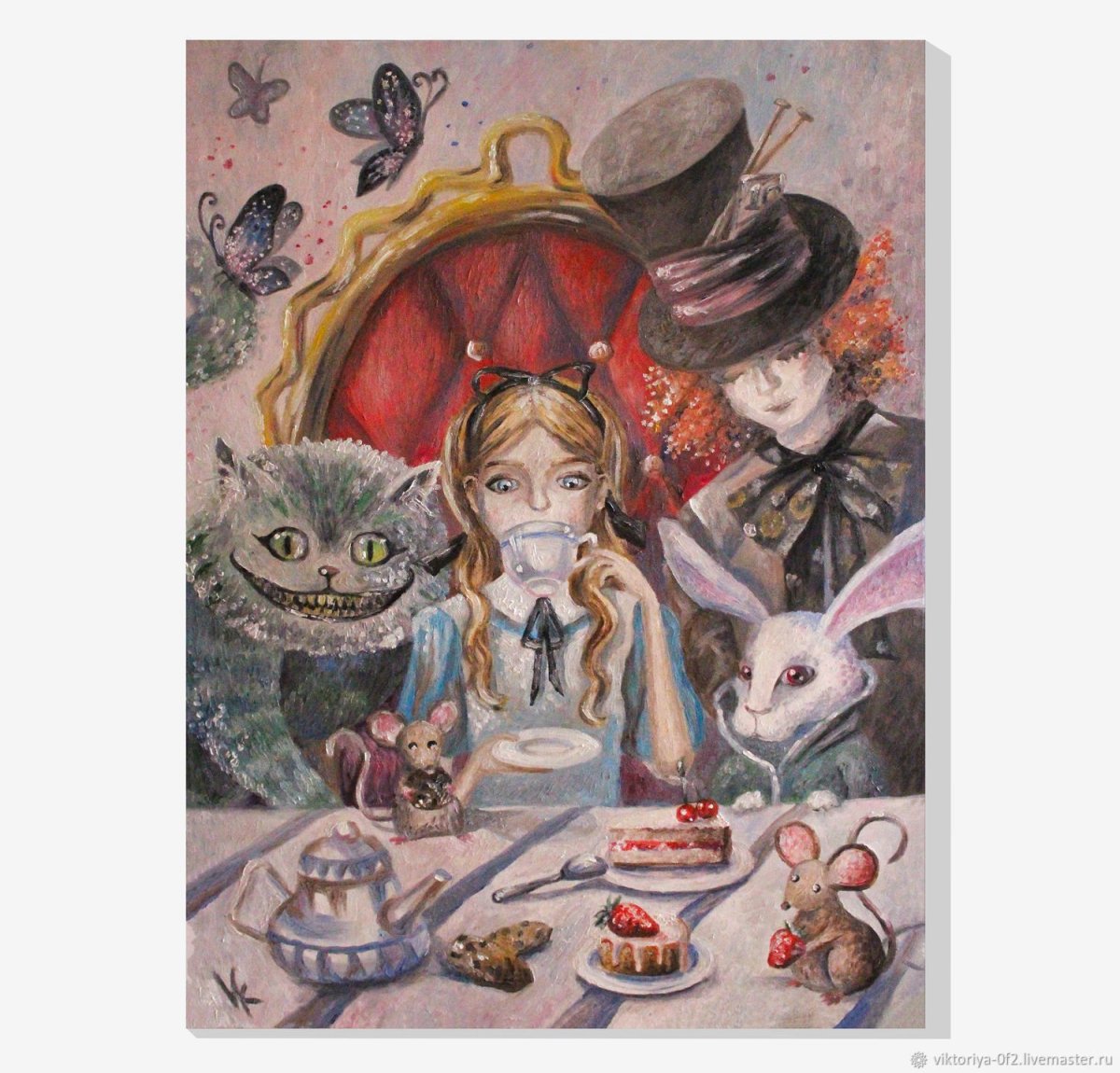 Алиса в стране чудес чаепитие у Шляпника