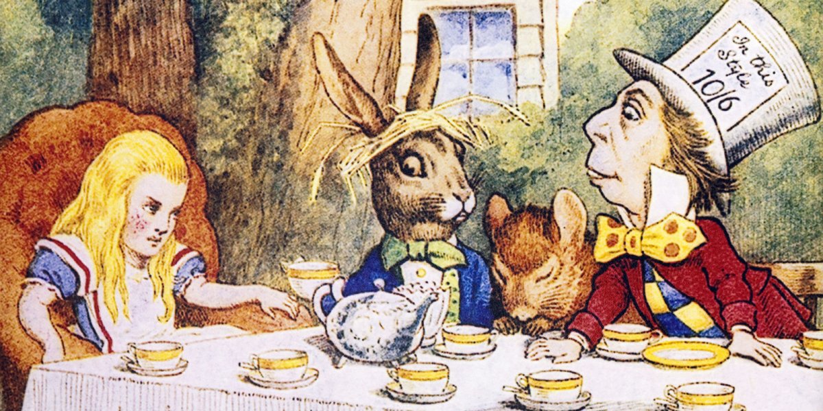 Граффити Алиса в стране чудес Москва