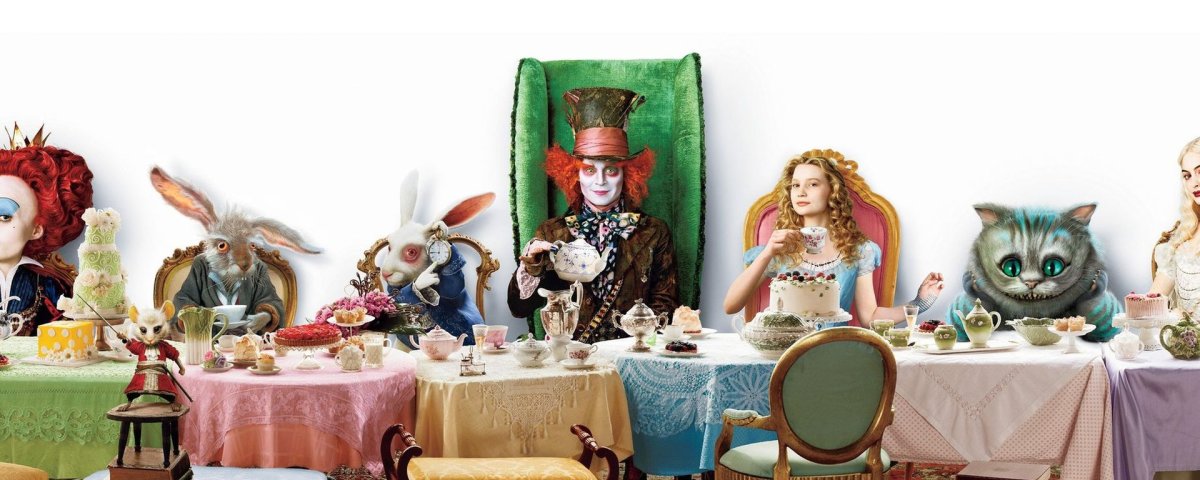 Алиса чаепитие у кролика