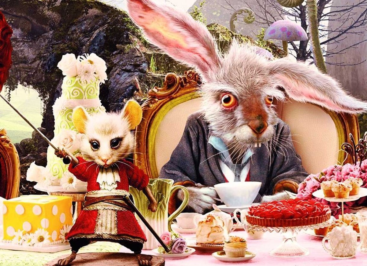 Алиса в стране чудес чаепитие у Шляпника