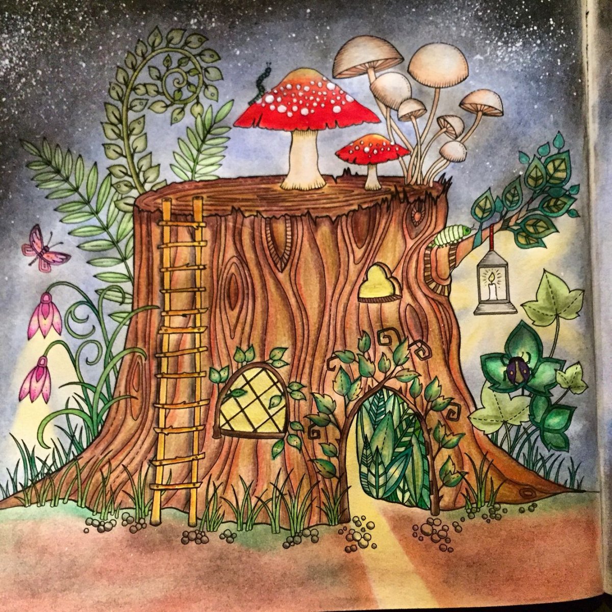 Лесная избушка сказка братьев Гримм