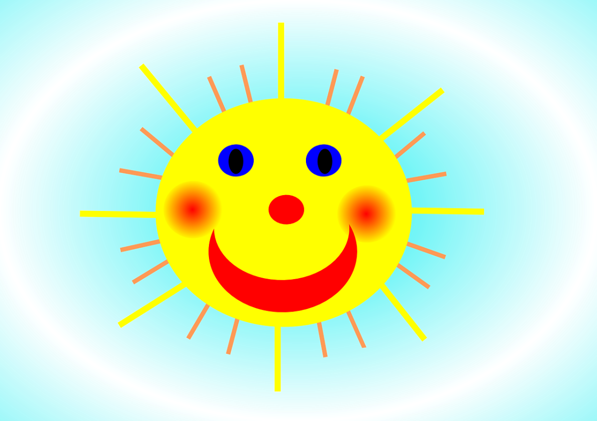 Веселое солнышко