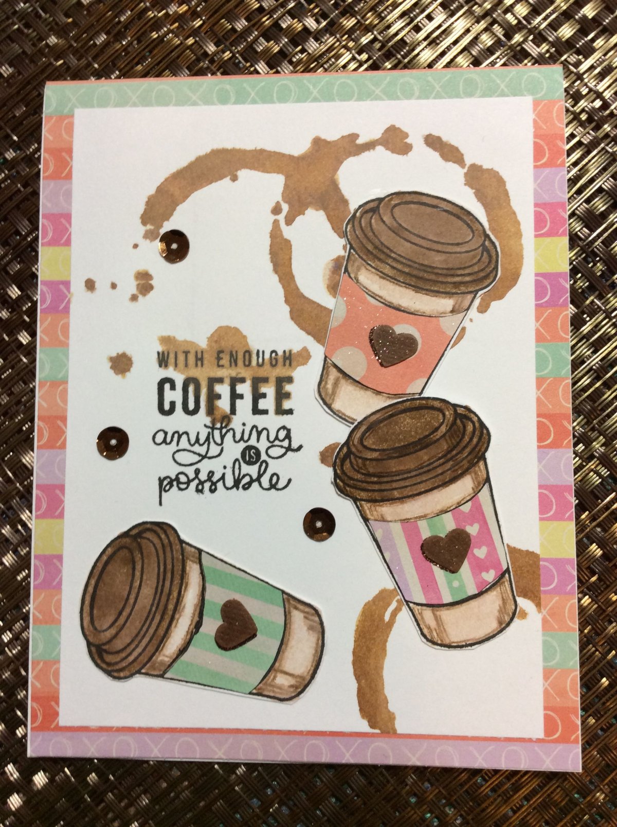 Пригласительное на кофе своими руками