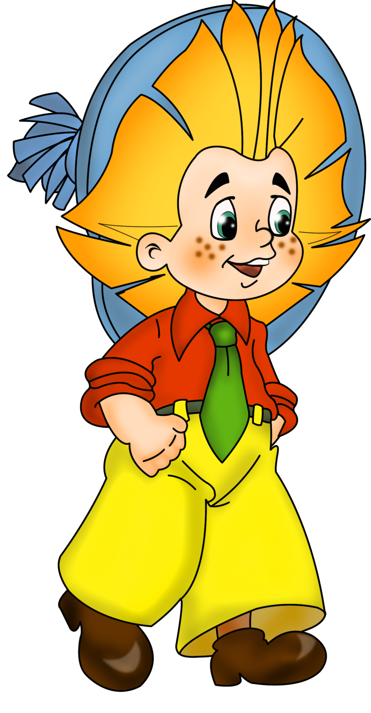 Герои Познайка и Узнайка