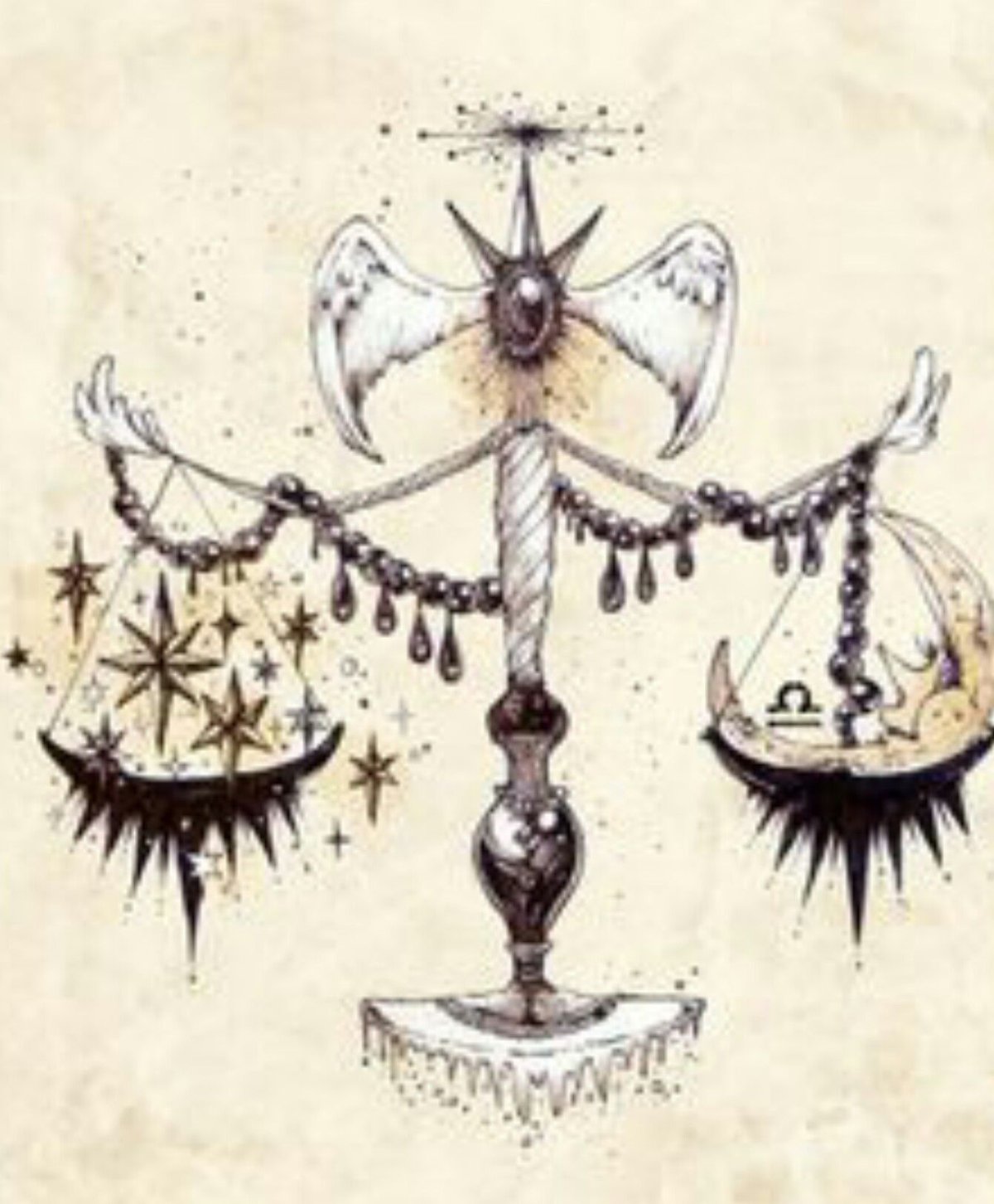 Весы знак зодиака стимпанк