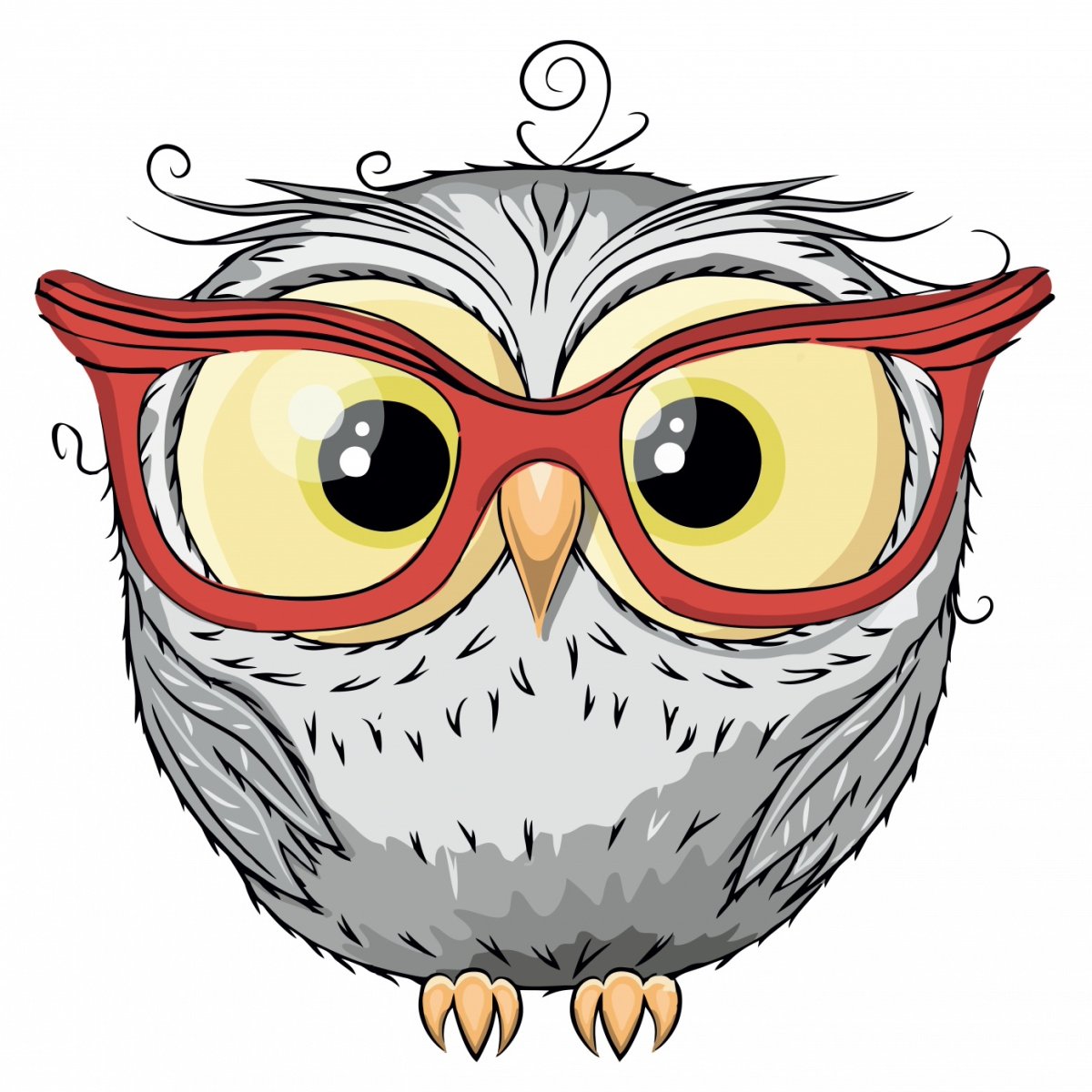 Сова в очках