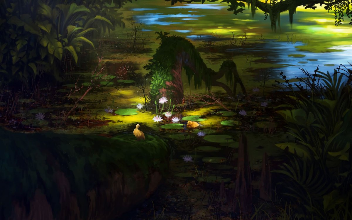 Сказочное болото