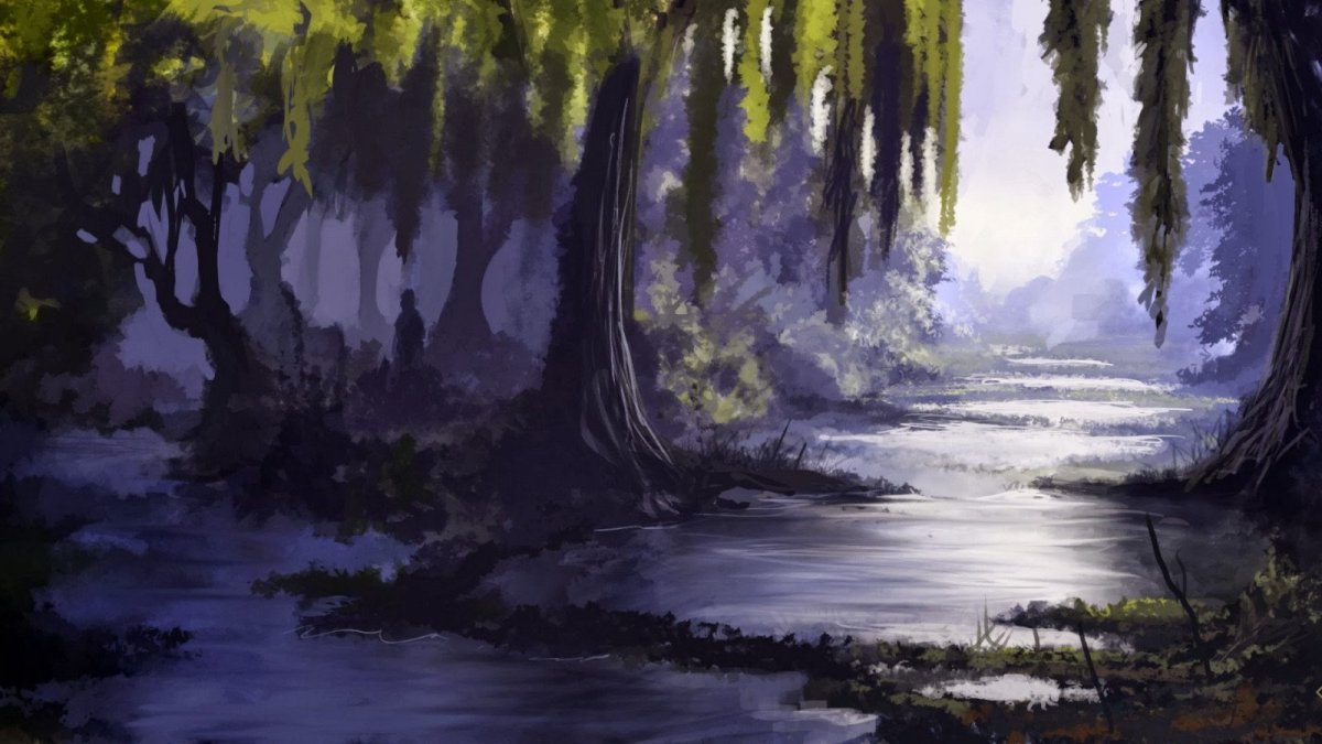 Сказочное болото